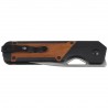 Nóż składany Kizer Militaw Black G10 / Mkuruti Wood, Satin 154CM by Jonathan Styles (V3634C2)