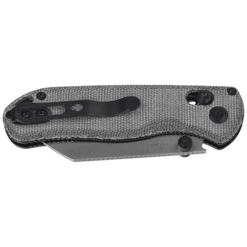 Nóż składany Kizer Drop Bear 2 Black Micarta, Satin Nitro-V by Azo (V3619.2KS1)