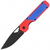 Nóż składany Kizer Militaw Red-Blue G10, Black Nitro-V by Jonathan Styles (V3634A2)
