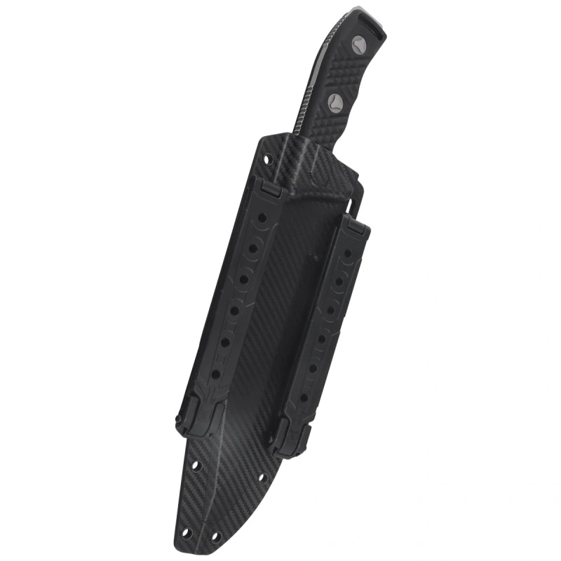 Nóż Microtech Arbiter S/E Black G10, Stonewashed F/S M390 by Adam Marfione (104-12)