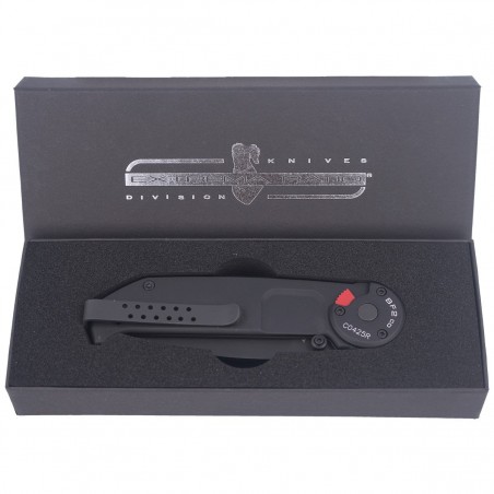 Nóż składany Extrema Ratio BF2 CD Black Aluminium, Black MIL-C N690 (04.1000.0145/BLK)