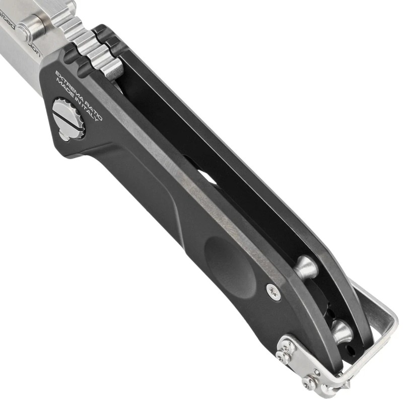 Nóż Extrema Ratio Frame Rock XXV Anniversarium LE No 028/100 Tytan, Satin N690 (04.1000.0456/SAT/BLK-XXV)