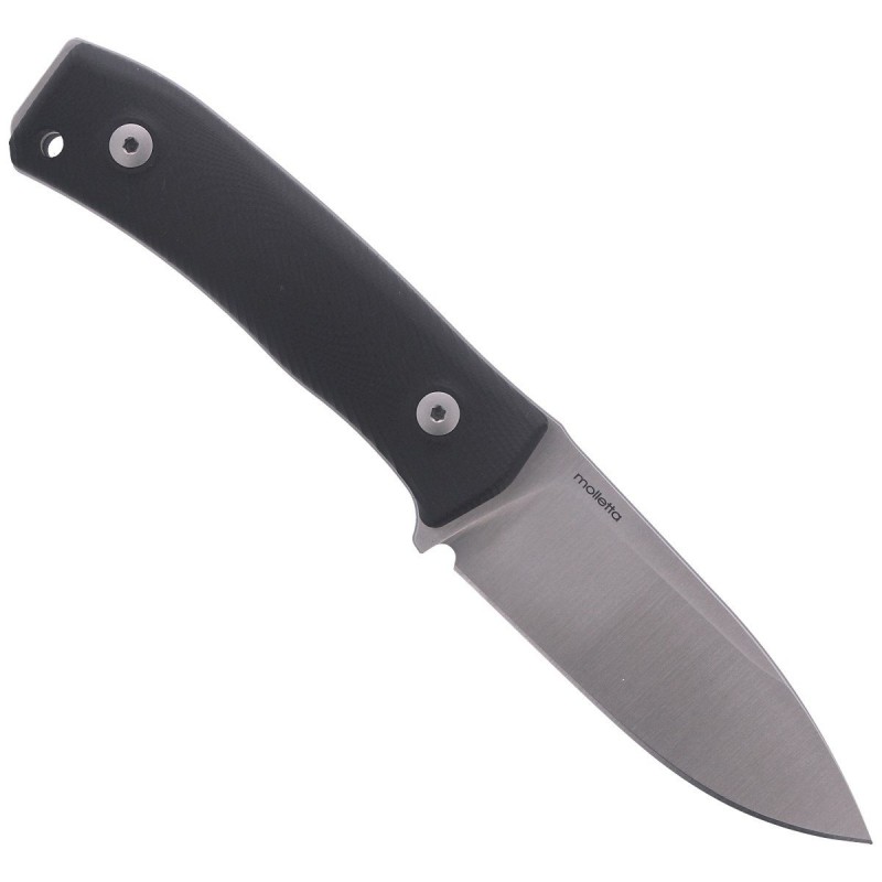 Nóż LionSteel Bushcraft G10 Black, Satin M390 by Molletta (M4 G10)