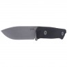 Nóż LionSteel Bushcraft Black G10, Stone Washed Sleipner by Molletta (B41 GBK)