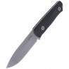 Nóż LionSteel Bushcraft Black G10, Stone Washed Sleipner by Molletta (B41 GBK)