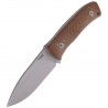 Nóż LionSteel Bushcraft Natural Canvas, Satin Satin M390 by Molletta (M4 CVN)