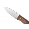 Nóż LionSteel Bushcraft Natural Canvas, Satin Satin M390 by Molletta (M4 CVN)
