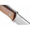 Nóż LionSteel Bushcraft Natural Canvas, Satin Satin M390 by Molletta (M4 CVN)