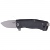 Nóż składany LionSteel Myto Black Canvas, Satin M390 by Molletta ( (MT01 CVB)