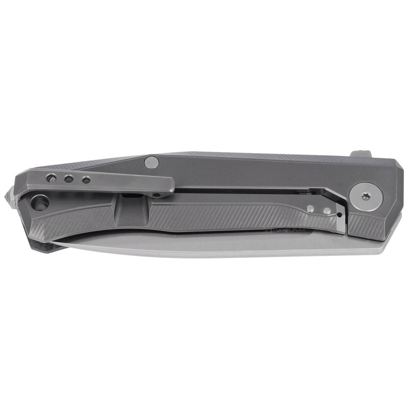 Nóż składany LionSteel Myto Black Canvas, Satin M390 by Molletta ( (MT01 CVB)