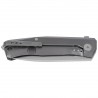 Nóż składany LionSteel Myto Black Canvas, Satin M390 by Molletta ( (MT01 CVB)