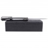 Nóż składany LionSteel Myto Black Canvas, Satin M390 by Molletta ( (MT01 CVB)