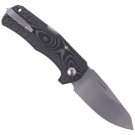 Nóż składany LionSteel TM1 Black Micarta, Satin Sleipner by Molletta (TM1 MS)