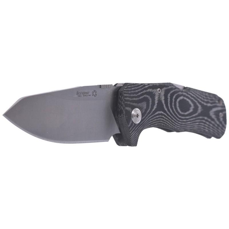 Nóż składany LionSteel TM1 Black Micarta, Satin Sleipner by Molletta (TM1 MS)