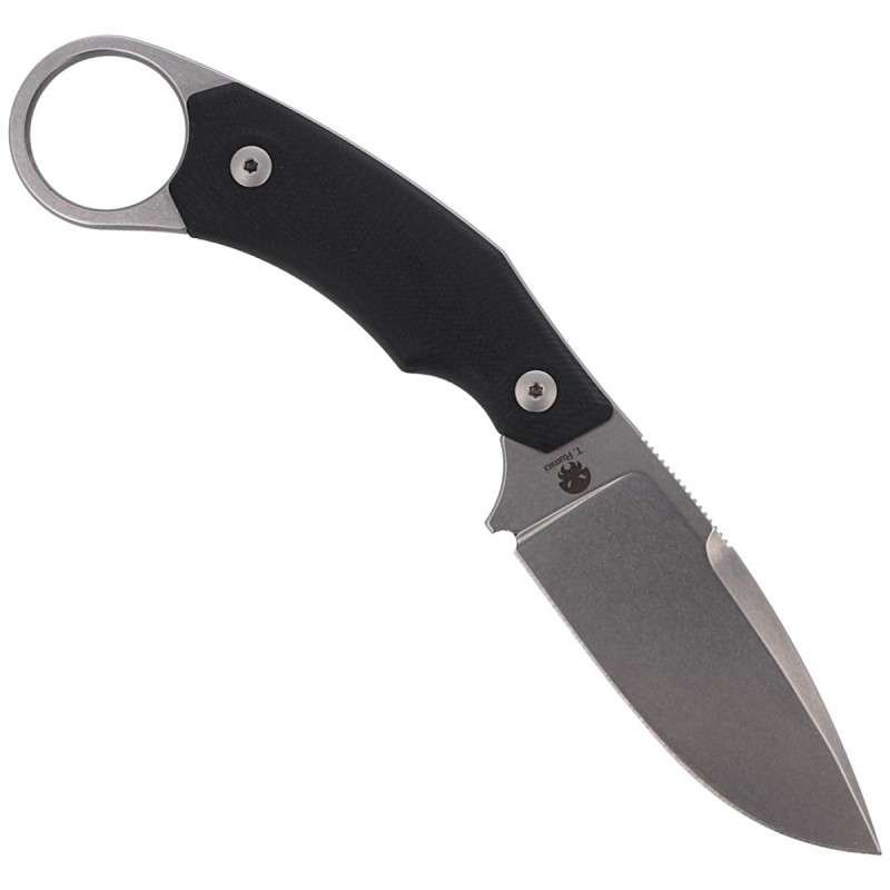 Nóż LionSteel H2 Karambit G10 Black, Stonewashed M390 by Tommaso Rumici (H2 GBK)