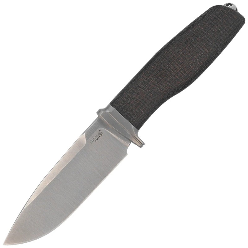 Nóż LionSteel Acha Green Burlap Micarta, Satin M390 by Molletta (AH BLG)