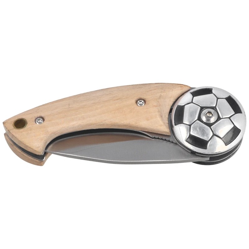 Nóż składany Third Decor Habitat Football Beech Wood, Satin 420 (N117B)