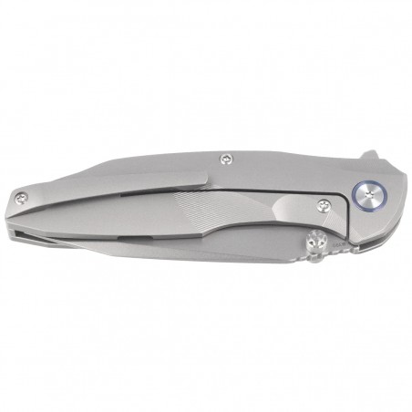 Nóż składany Remette RT-Cool Whale Gray Titanium, Pearlescent M390 (RTCL-T1)