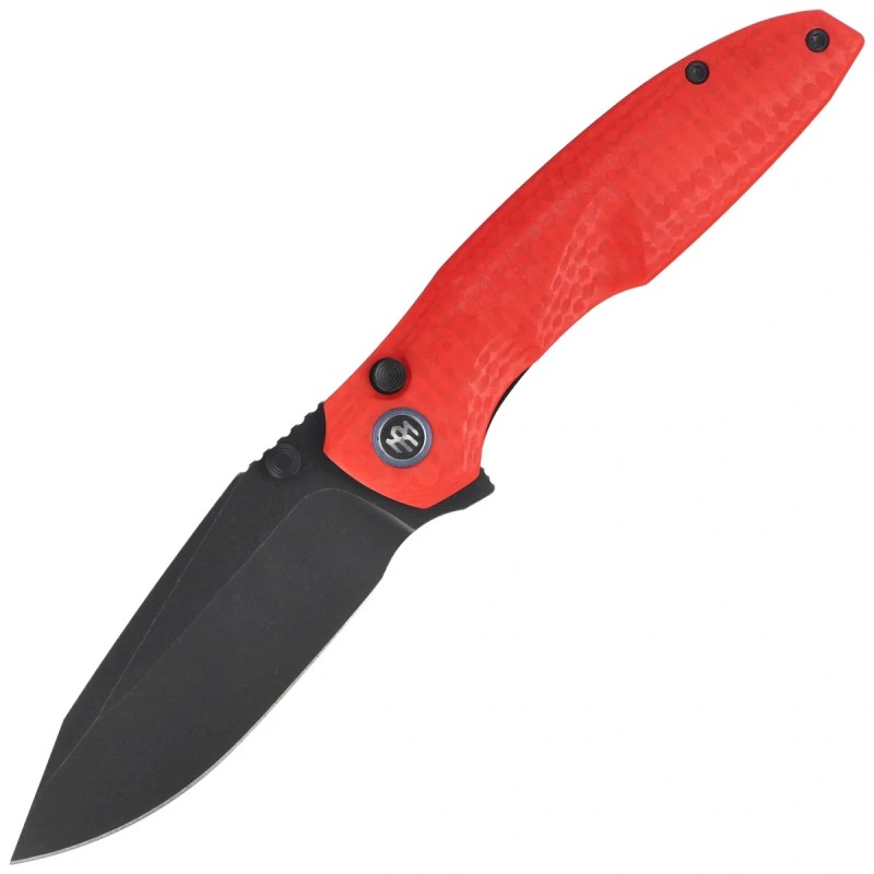 Nóż składany Remette RT-Cool Whale Orange G10, Titanium Plating/Stonewashed 14C28N (RTCL-GN4)