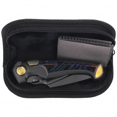 Nóż składany Remette Scepter Black Titanium/Timascus, Black DLC M390 (SCPT-B)