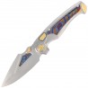 Nóż składany Remette Scepter Gray Titanium/Timascus, Pearlescent Surface M390 (SCPT-A)