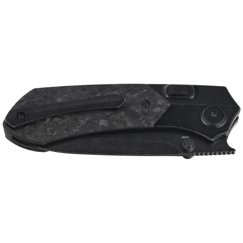 Nóż składany Remette RTPT-ELD Meteor Black Titanium / Carbon Fiber, Titanium Plating M390 (RTPT-ELD)