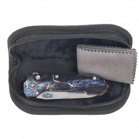 Nóż składany Remette Cosmic Flamed Titanium, Pearlescent M390 (RTCO-TC)