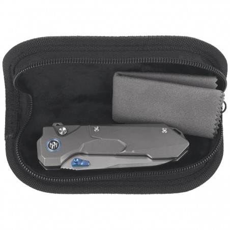 Nóż składany Remette Cosmic Dark Gray Titanium, Pearlescent M390 (RTCO-TG)