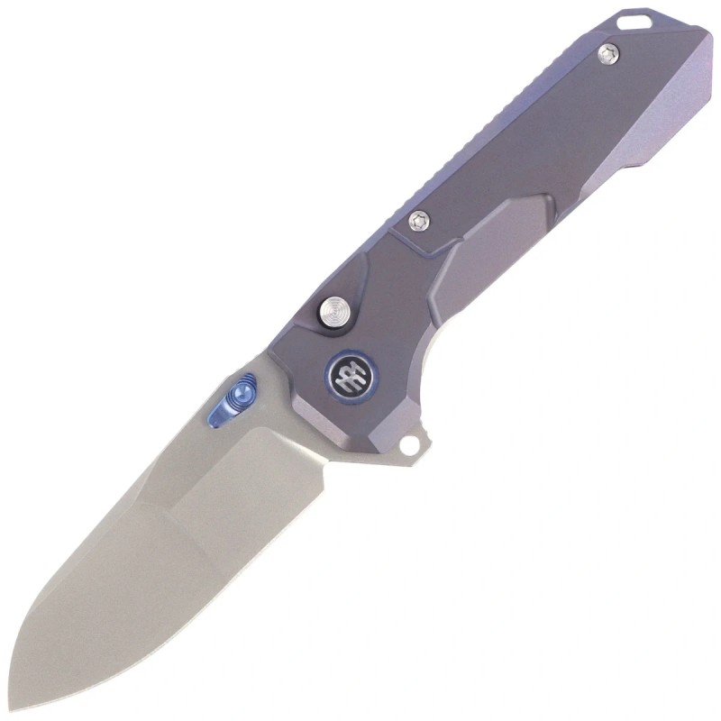 Nóż składany Remette Cosmic Blue Titanium, Pearlescent M390 (RTCO-TB)