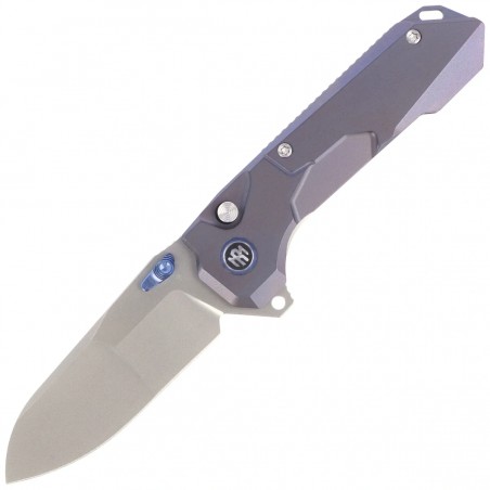 Nóż składany Remette Cosmic Blue Titanium, Pearlescent M390 (RTCO-TB)