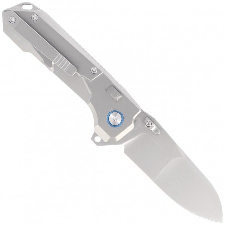 Nóż składany Remette Cosmic Gray Titanium, Pearlescent M390 (RTCO-TT)