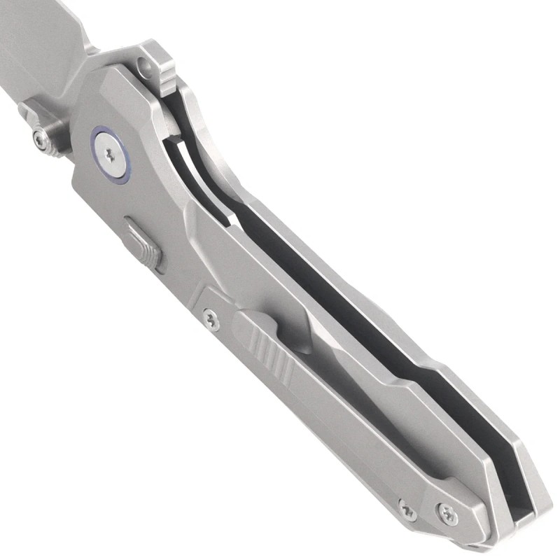 Nóż składany Remette Cosmic Gray Titanium, Pearlescent M390 (RTCO-TT)