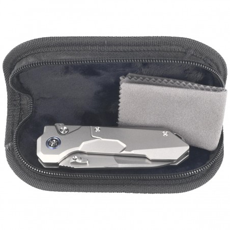 Nóż składany Remette Cosmic Gray Titanium, Pearlescent M390 (RTCO-TT)
