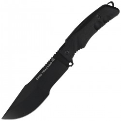 Nóż FOX Dino Tracker Black Forprene, Black N690Co by Black Roc Knives (FX-9CM08 B)