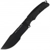 Nóż FOX Dino Tracker Black Forprene, Black N690Co by Black Roc Knives (FX-9CM08 B)