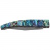 Nóż składany Third Decor Habitat N92DV Abalone/Acrylic, Damascus (TK-N92DV)