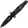 Nóż składany Third Decor Habitat N120T 3D Hospitaller Warrior Beechwood, Black 420 (TH-N120T)
