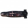 Nóż składany Third Decor Habitat N120T 3D Hospitaller Warrior Beechwood, Black 420 (TH-N120T)