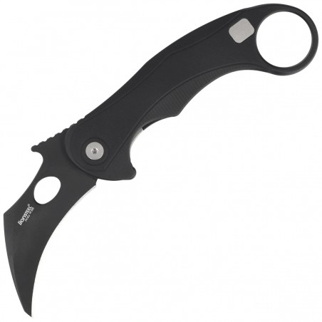 Nóż składany LionSteel L.E.One Mid Karambit Black Aluminium, Black M390 by Emerson Design (LE2 A BB)