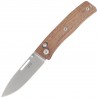 Nóż składany LionSteel NiNi Natural Canvas Micarta, Satin M390 by Gianni Pauletta (NN1 CVN)