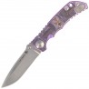 Nóż składany Spartan Blades Harsey Folder ''Templar Purple'' Titanium, Stonewashed MagnaCut by William W. Harsey (SF5TEMP)