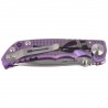 Nóż składany Spartan Blades Harsey Folder ''Templar Purple'' Titanium, Stonewashed MagnaCut by William W. Harsey (SF5TEMP)