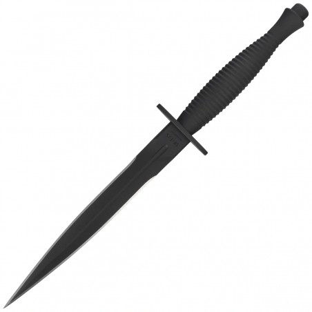 Nóż Spartan Blades Ronin F/S Dagger Black Stainless Steel, Black PVD MagnaCut by Tu Lam (SB60BKBKKYBK)