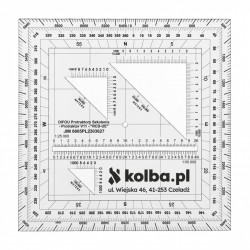 Protraktor kątomierz mapowy V11