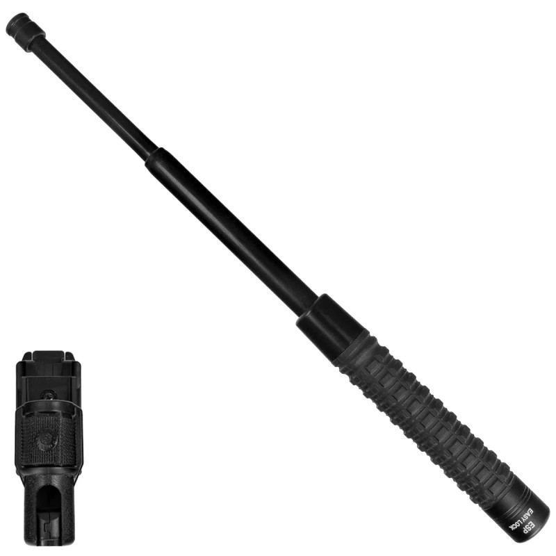 Pałka teleskopowa hartowana ESP Easy Lock 16'', czarna (ExBT-16H-BK BHT-54)
