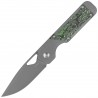 Nóż składany Kizer Mini Militaw Gray Titanium / Jungle Wear Fat Carbon, Dark Stonewashed S45VN by Jonathan Styles (Ki3634SA2)