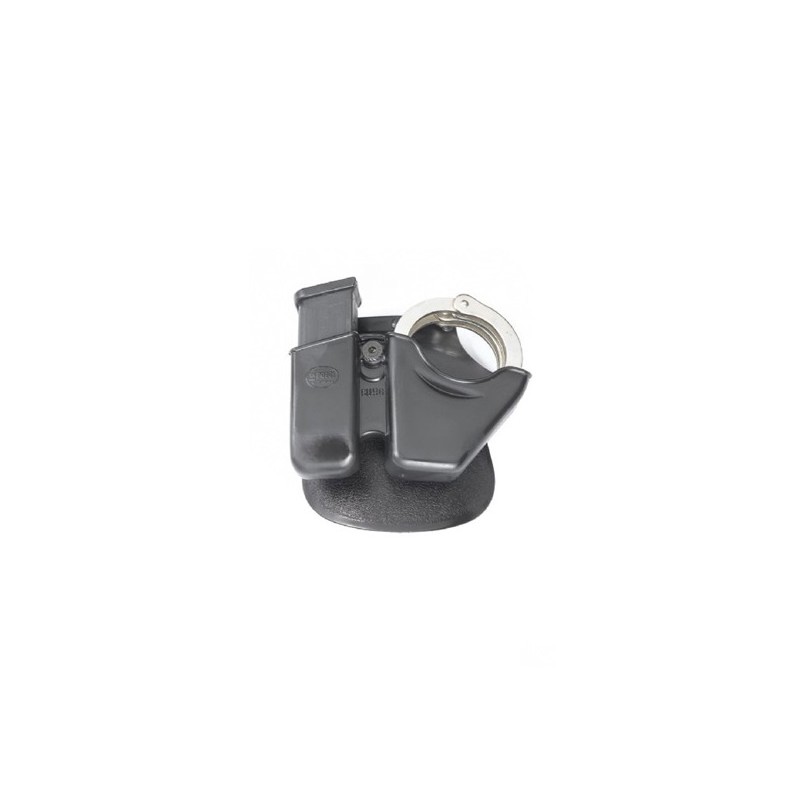 Ładownica Fobus Combo na większość magazynków 9mm (nie Glock) i kajdanek S&W Model 100 (CU9)