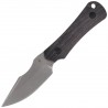 Nóż Kizer Bone Black Stabilized Wood, Stonewashed AEB-L by Maverick Customs (1122A4)
