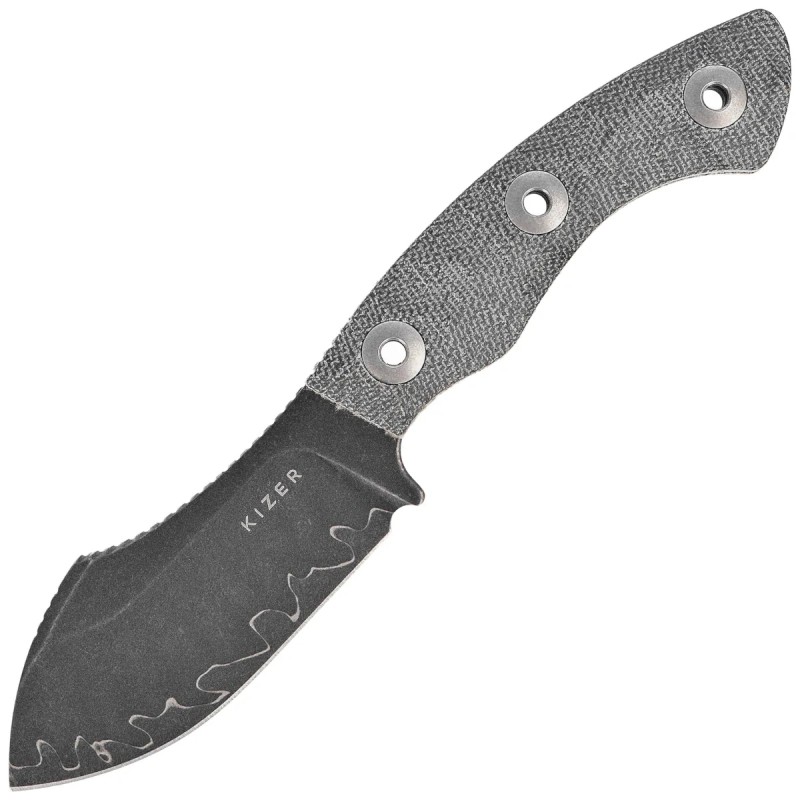 Nóż Kizer Rook Norplex UltreX Micarta, Acid Washed 100Cr18MoVCo Composite (1090A2)
