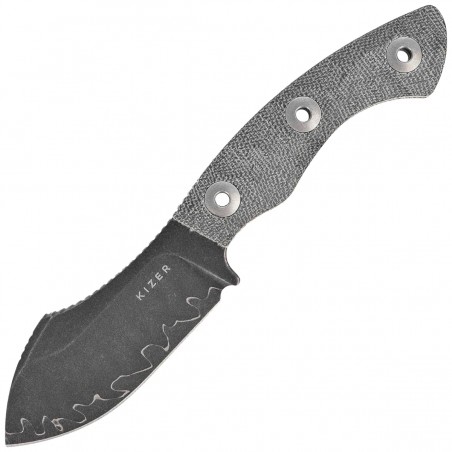 Nóż Kizer Rook Norplex UltreX Micarta, Acid Washed 100Cr18MoVCo Composite (1090A2)